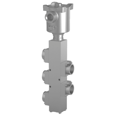 Bifold Pilot Operated Direct-Acting Solenoid Valve, SPR-16 5/2